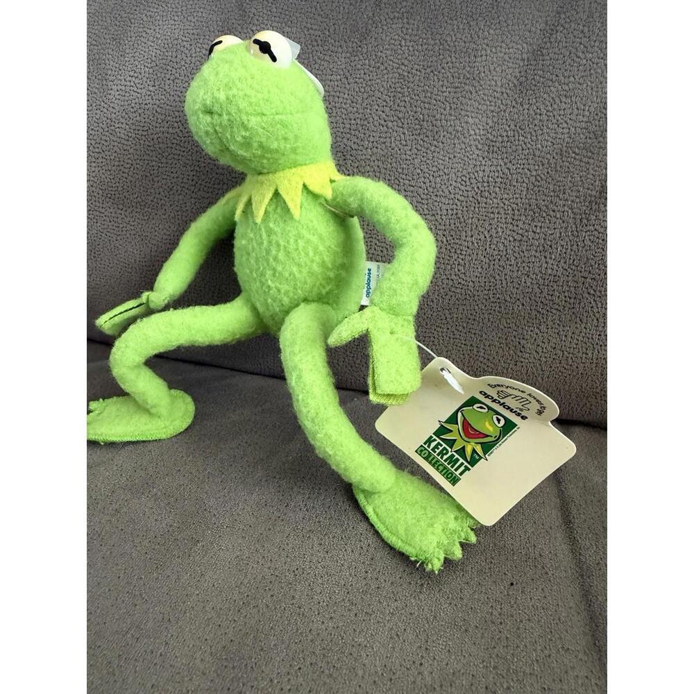 Rare Applause Kermit the Frog Plush With Tag